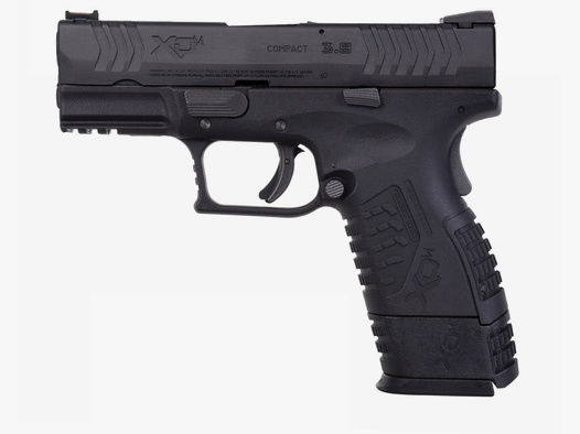 CO2 Pistole Springfield XDM 3.8 Zoll Compact Blowback schwarz Kaliber 4,5 mm BB (P18)