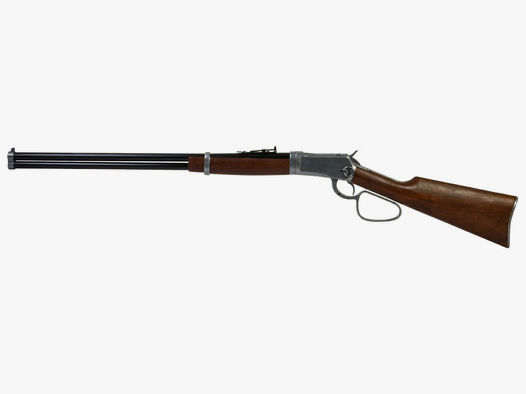 Deko Westerngewehr Kolser Winchester 92 Carbine Long Range USA 1892 realistisches Repetieren mit HĂĽlsenauswurf LĂ¤nge 108 cm altgrau