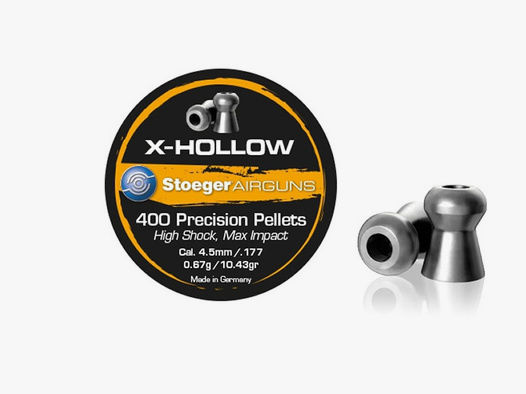 Hohlspitz Diabolos Stoeger X-Hollow Kaliber 4,5 mm 0,67 g glatt 400 StĂĽck