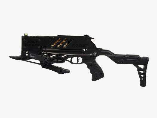 Multishot Pistolenarmbrust Alligator T23-508 Snake Hunter Kit 80 lbs 7 Schuss Magazin inklusive ZubehĂ¶r (P18)