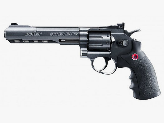 Ruger Super Hawk Softair Revolver schwarz LauflĂ¤nge 6 Zoll cal. 6 mm BB (P18)