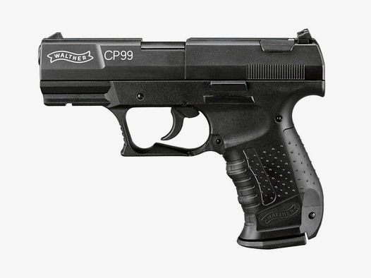 CO2 Pistole Walther CP99 schwarz Kaliber 4,5 mm Diabolo (P18)