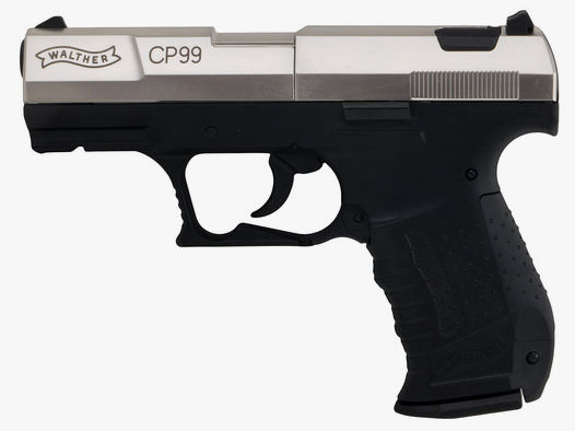 CO2 Pistole Walther CP99 Lauf 3 Zoll nickel Kaliber 4,5 mm Diabolos (P18)