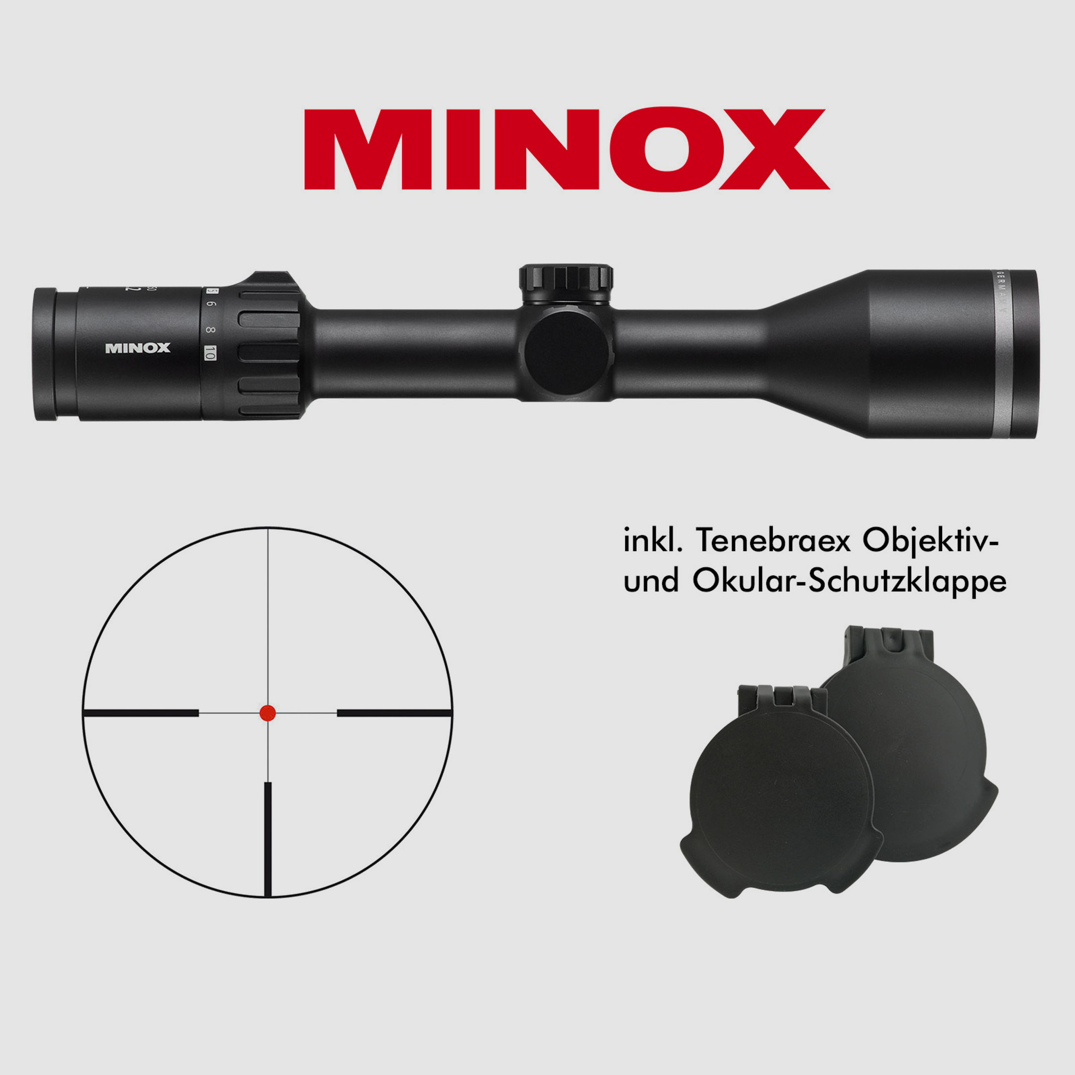 Minox 2-10x50, ohne Schiene