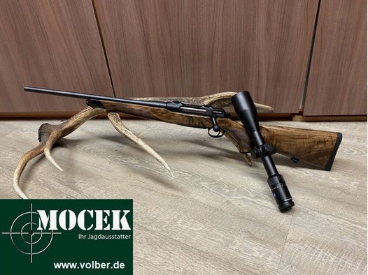 Sauer 404 Classic links HK4, mit Zeiss Conquest V4 3-12x56