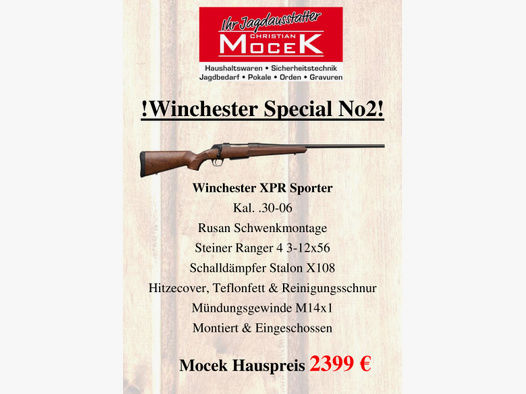 Winchester XPR Sporter, mit Steiner Ranger 4 3-12x56