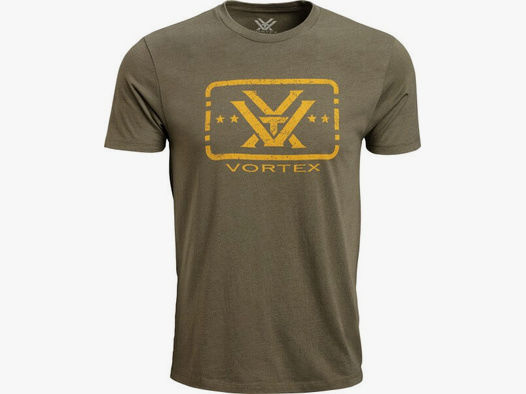 Vortex Trigger Press T-Shirt Military L