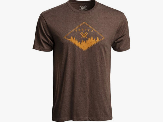 Vortex Diamond Crest T-Shirt brown XL