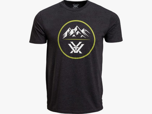 Vortex Three Peaks T-Shirt Black L