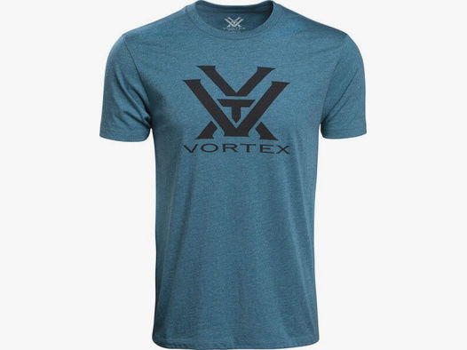 Vortex Core Logo T-Shirt Steel Blue L