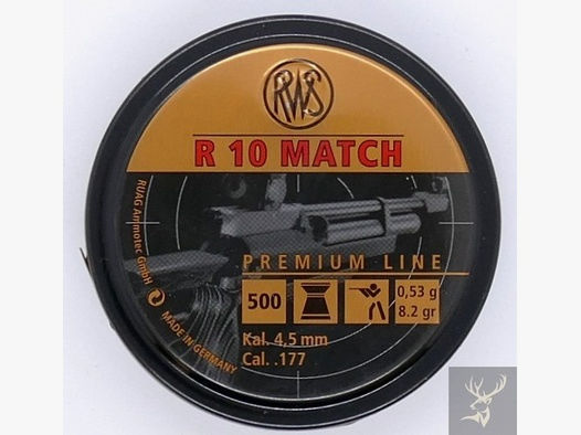 RWS R 10 0,53g 500er 4,50 mm