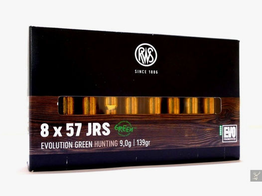 RWS 8x57JRS Evolution green 9,0g/139gr.