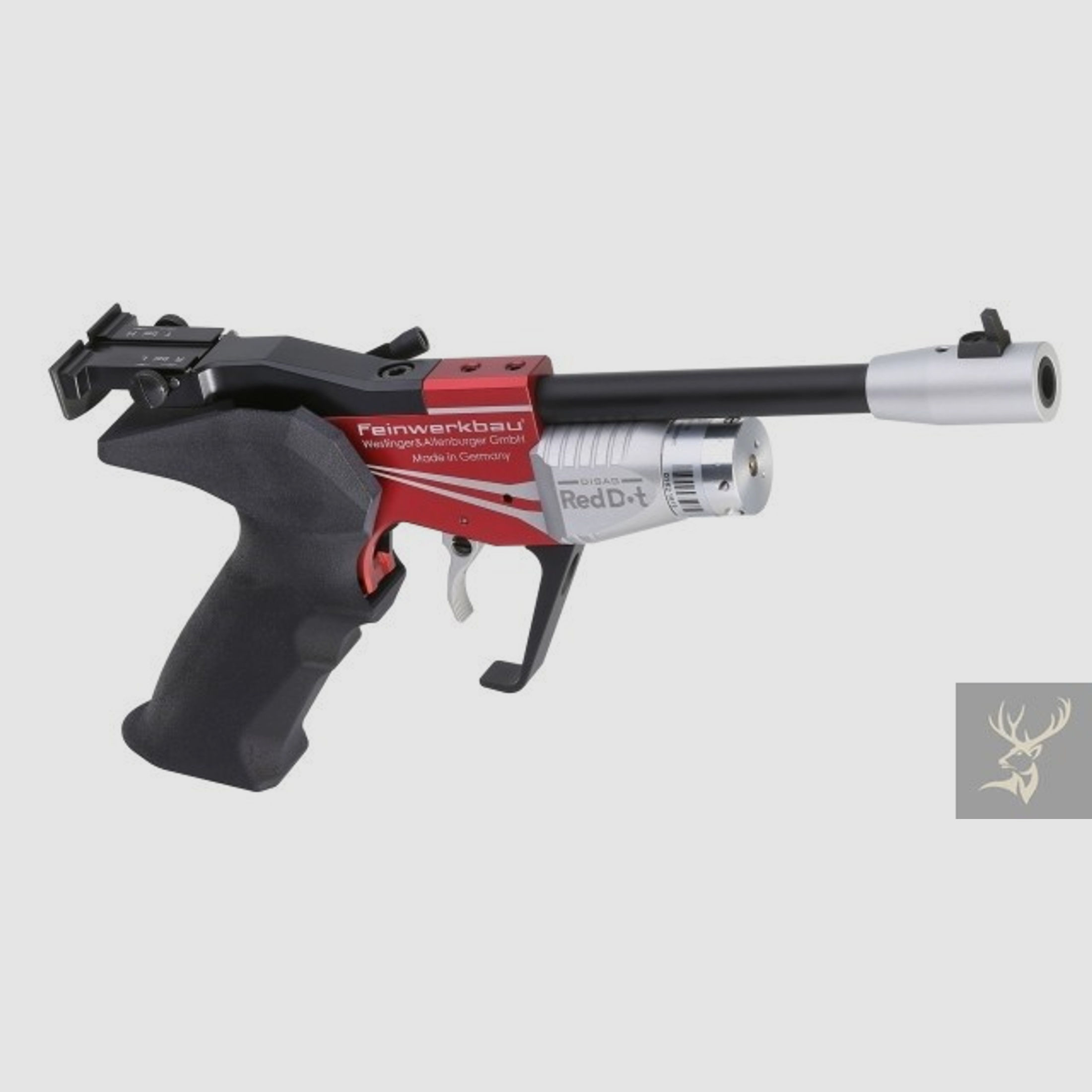 DISAG RedDot Pistole Komplettpaket mit Mini View II
