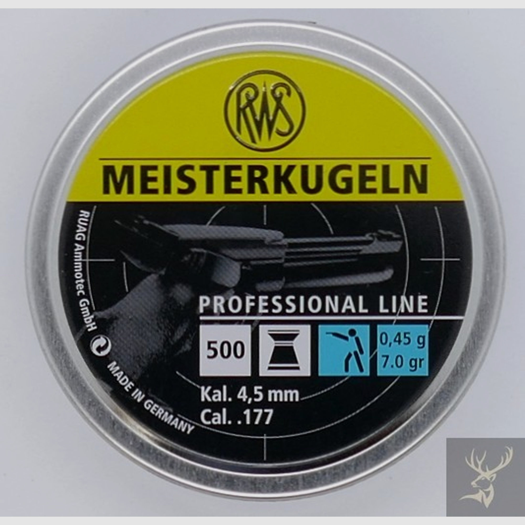 RWS Meisterkugeln Lupi 0,45 4,48mm