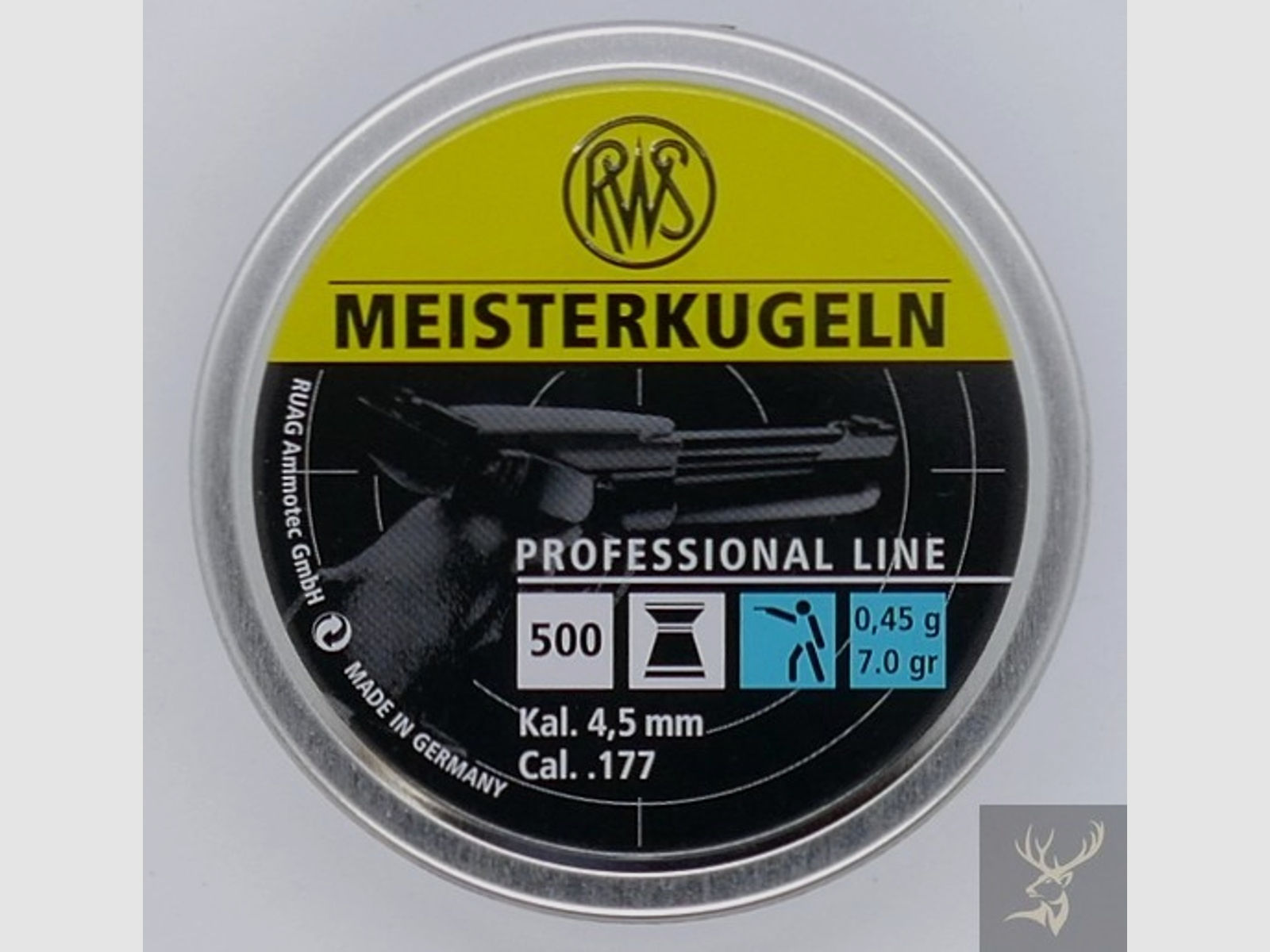 RWS Meisterkugeln Lupi 0,45 4,48mm