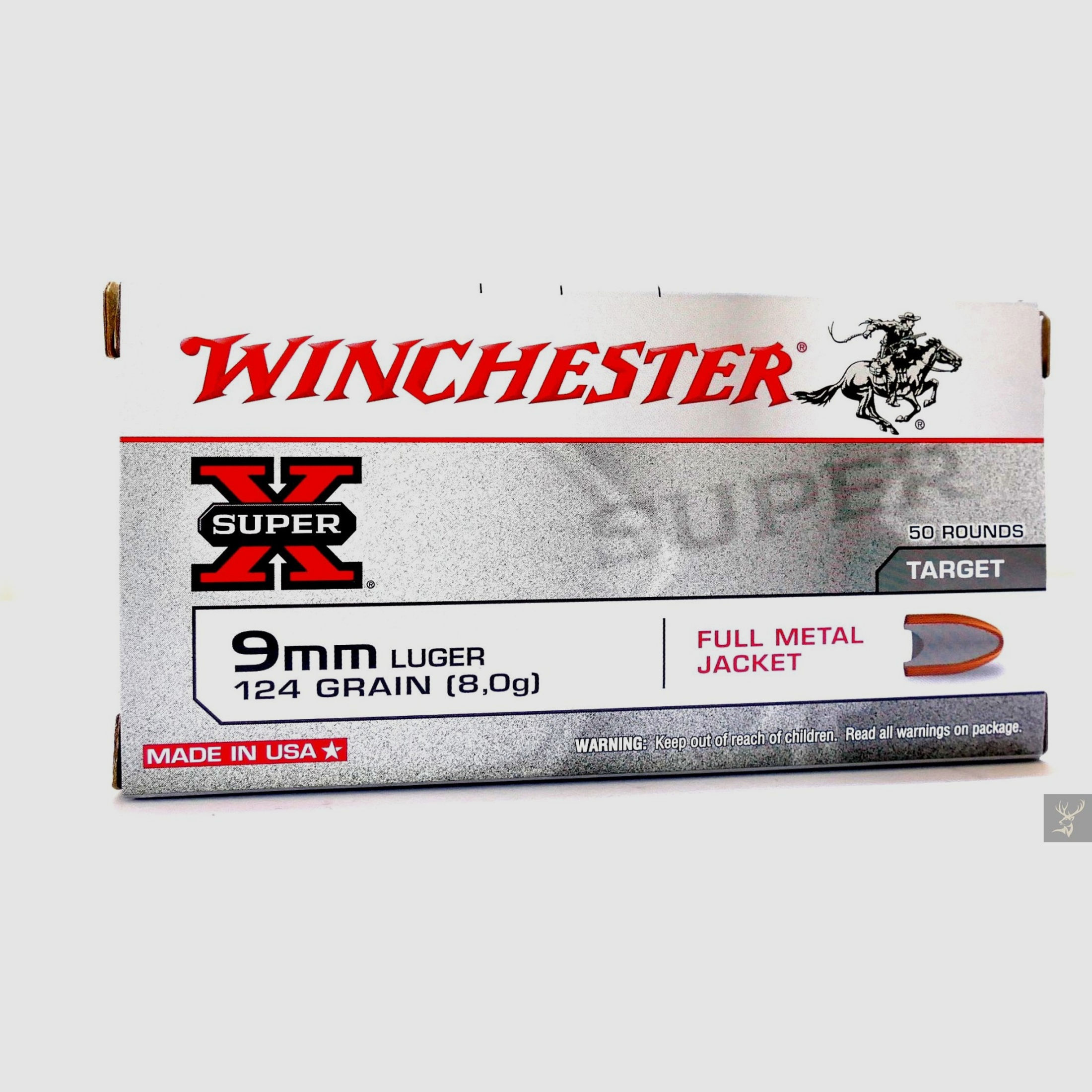 Winchester 9mm Luger 8,0g/124gr