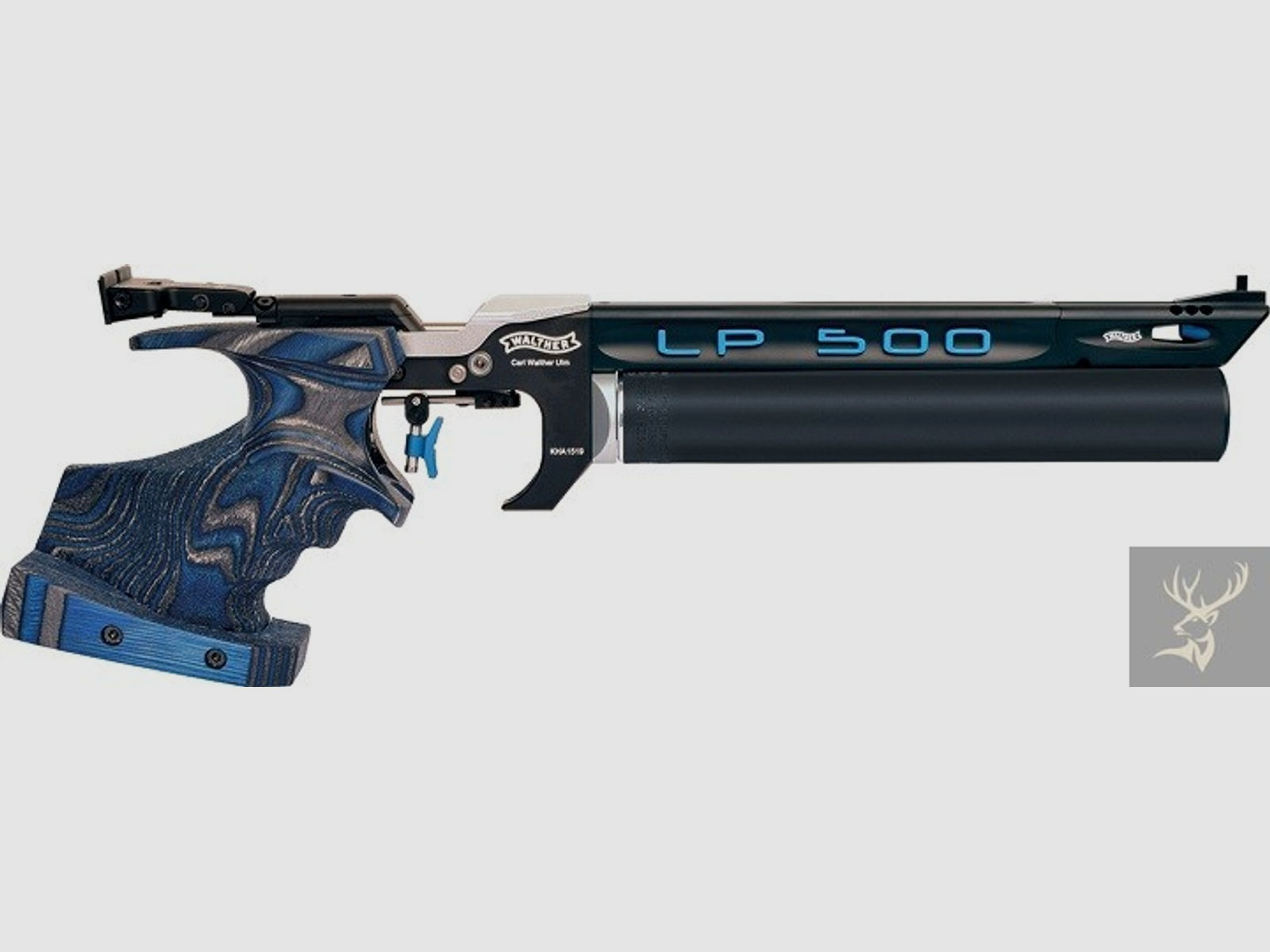 Carl-Walther LP500-E Expert Alu Blue Angel