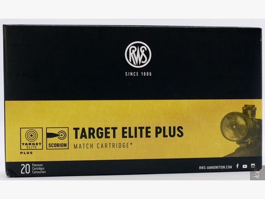 RWS 6,5 Creedmoor Target Elite Plu 9,3g/143grs