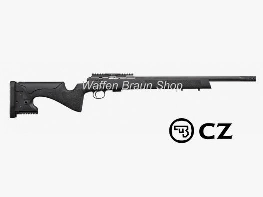 CZ 457 Long Range Precision Black Threaded 20" .22lr