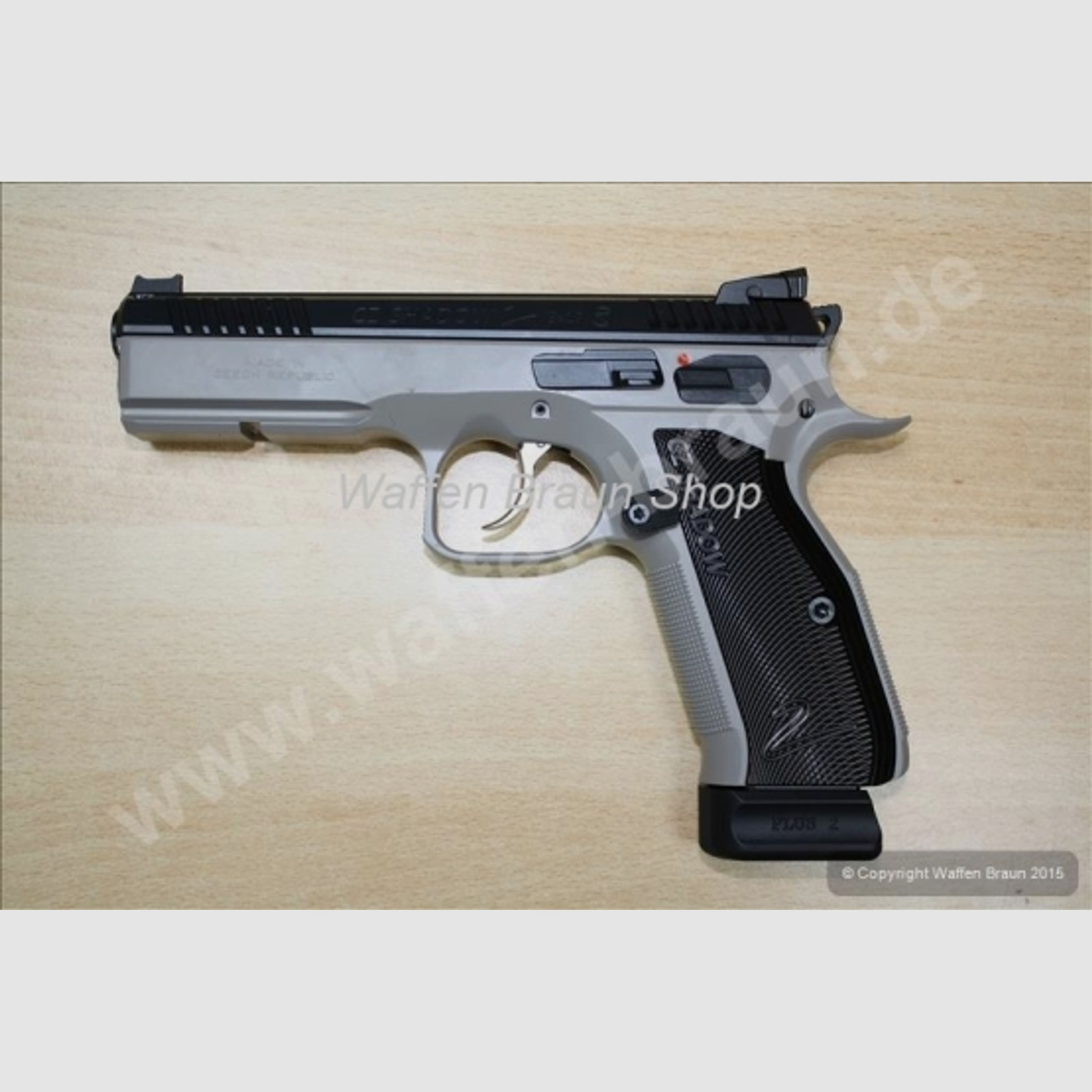 CZ75 Shadow II Urban Grey 9mm Luger