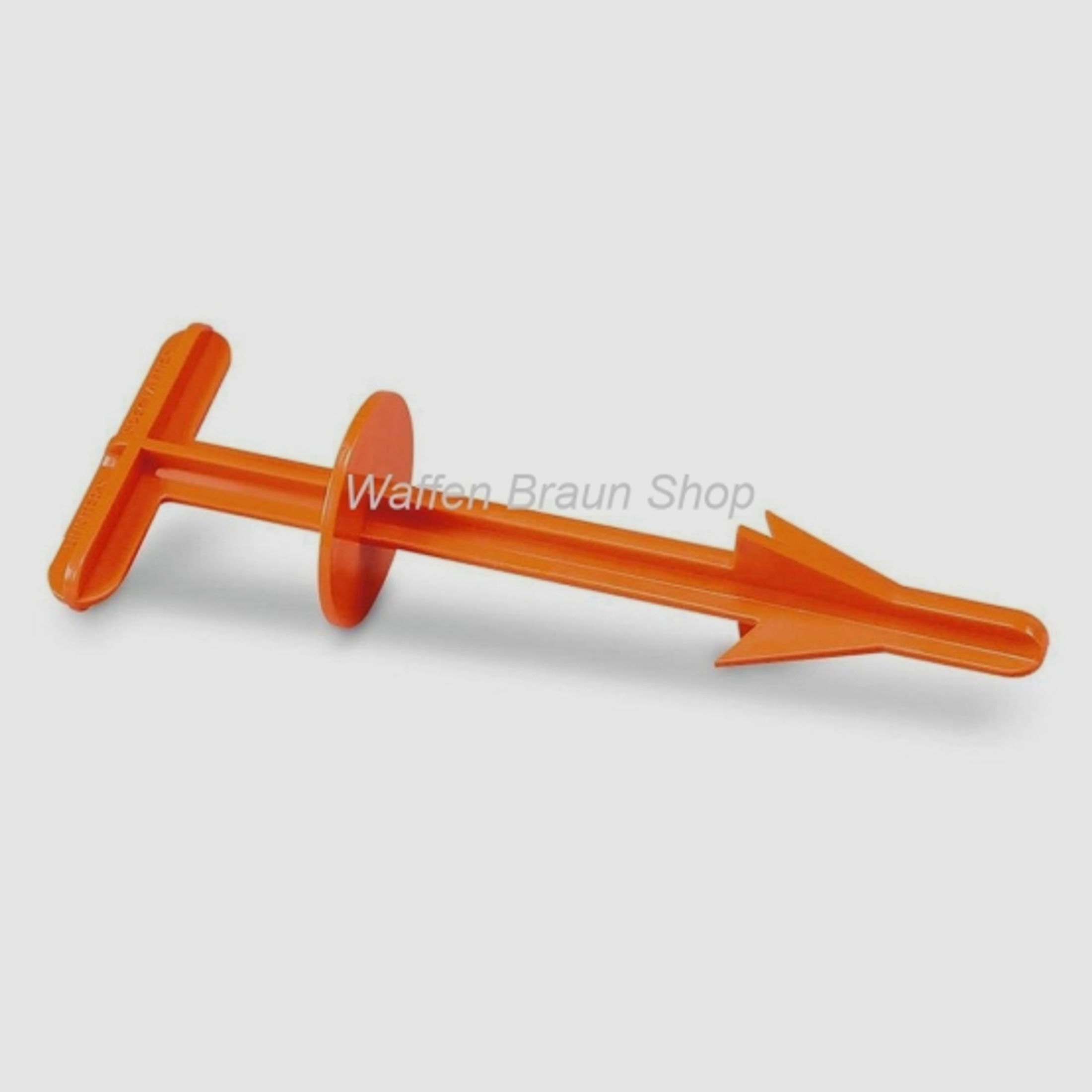 LANDIG Waidlochauslöser aus Kunststoff Farbe Orange Waidlochauslöser zum schnellen und sauberen Ring