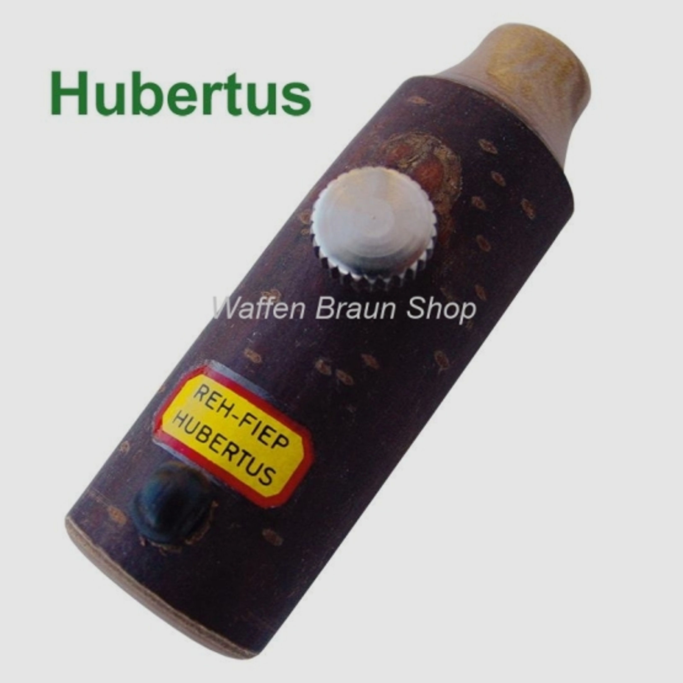 HUBERTUS Fiep-Rehblatter aus Weichselholz, mit Regulierschraube. 6,5 cm