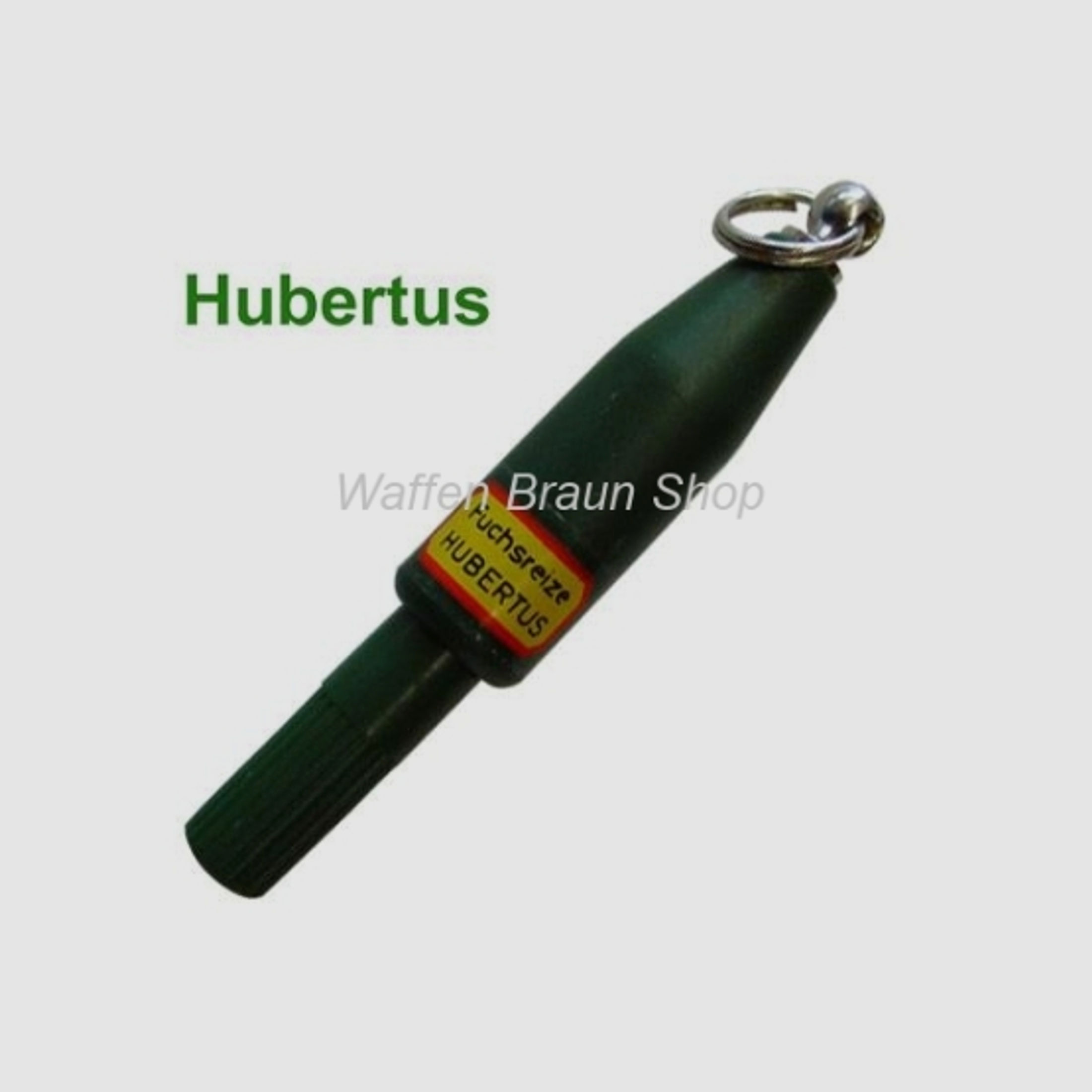 HUBERTUS Mauspfeifchen aus Kunststoff.6 cm lang