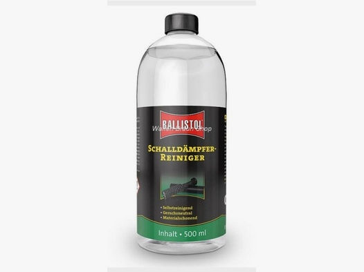 BALLISTOL Schalldämpfer-Reiniger 0,5 Liter Flasche