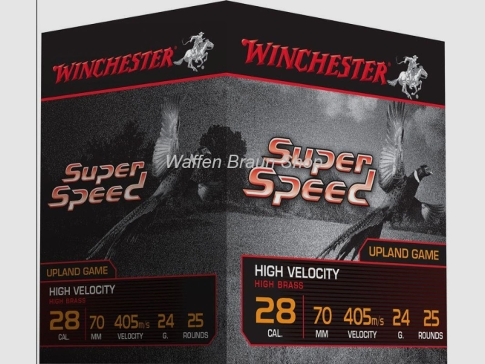 Winchester SUPER SPEED G2,28-70,16mm,24g,P6,25 Stück