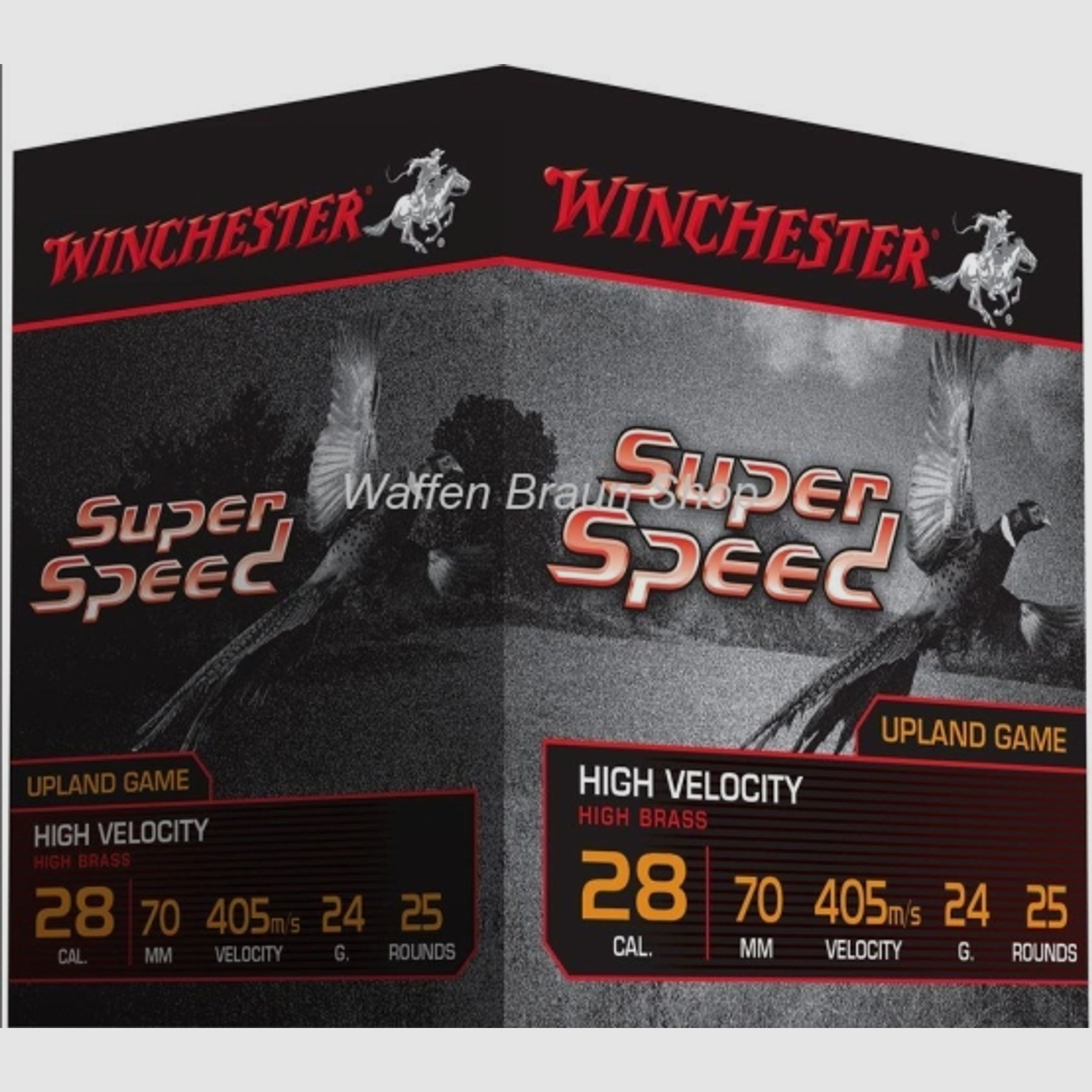 Winchester SUPER SPEED G2,28-70,16mm,24g,P6,25 Stück