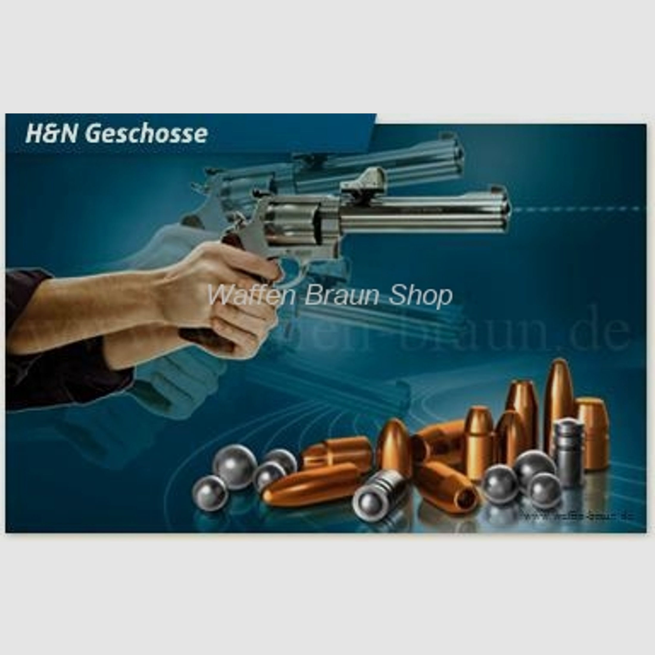 H&N Geschosse9mm HP .357/147 High Speed 500 Stk