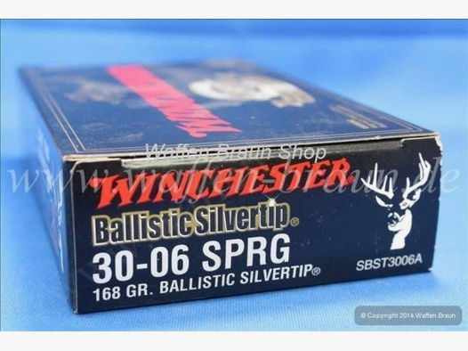 Winchester30-06Spr,SUPREME,168gr,BALLSILTIP,20
