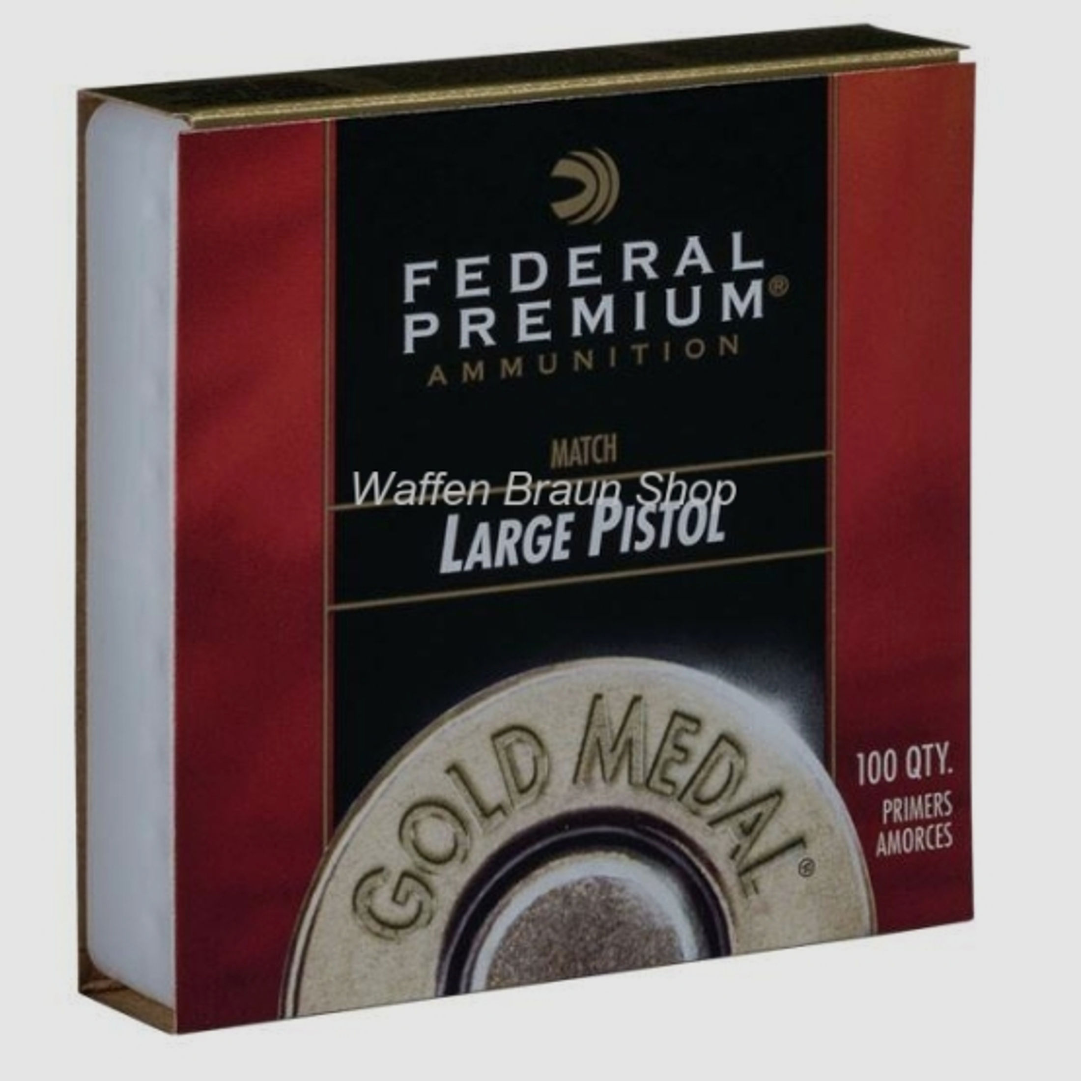 Federal Zündhütchen Gold Medal Large Pistol #GM150M