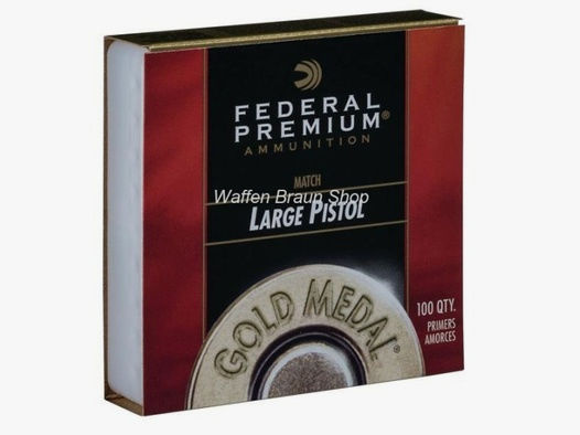 Federal Zündhütchen Gold Medal Large Pistol #GM150M