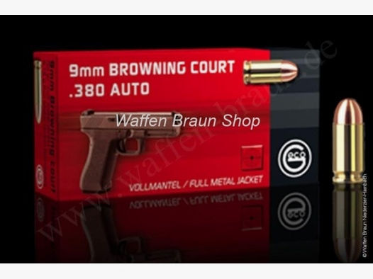 Geco 9mm Browning Short  VMR 6,15g 50 Stück