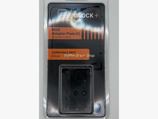 Glock MOS Adapterplatte 01 Docter, Meopta, Insight, Vortex, Burris