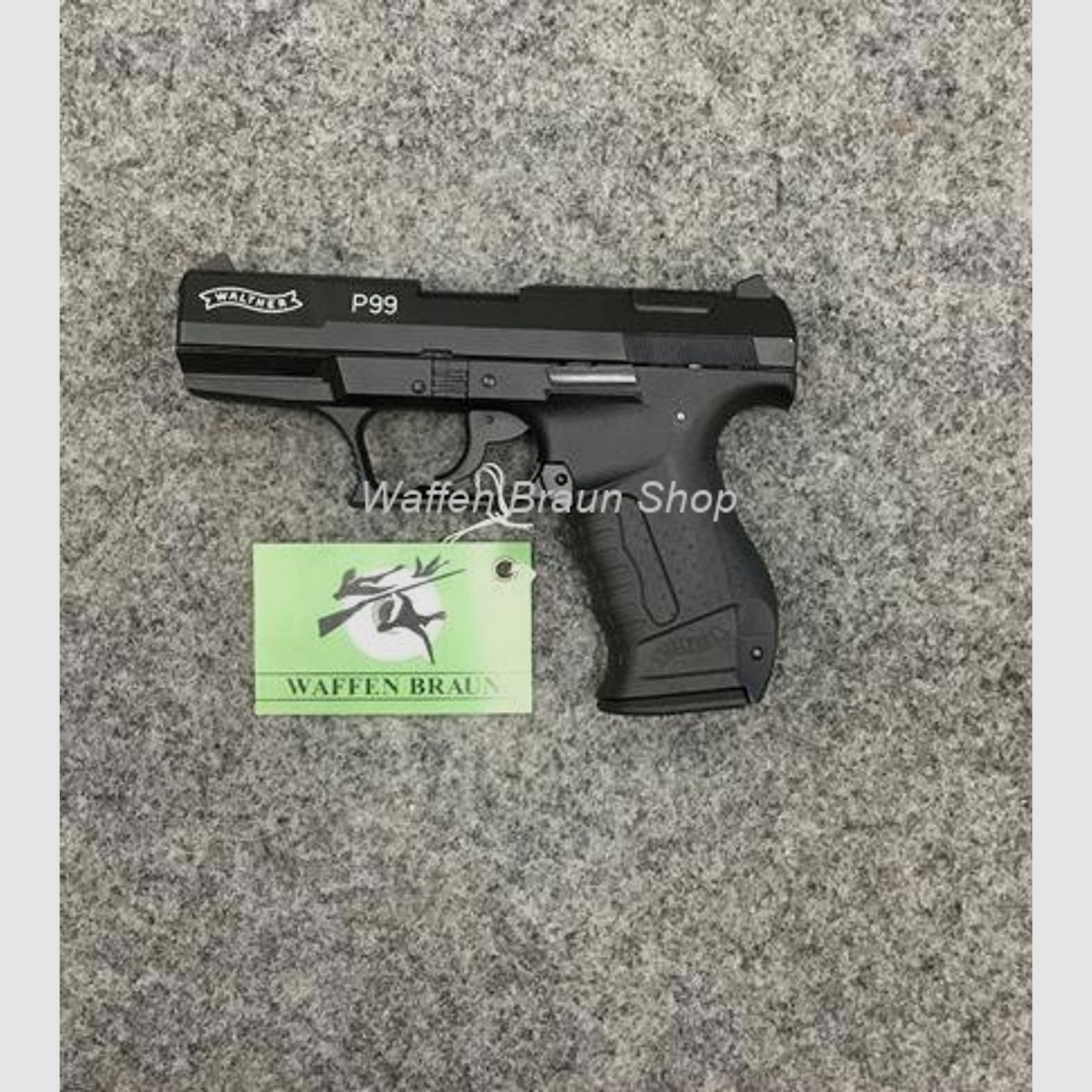 Walther P99 9mm P.A.K., black
