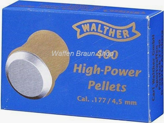Walther High Power Pellets