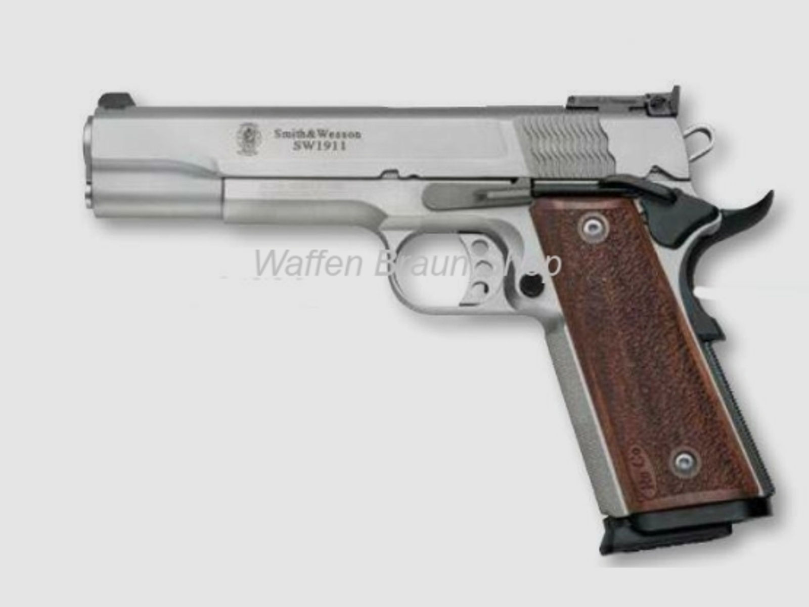 S&W Pistole Mod. SW1911, 5", AS, Pro Series, cal. 9mm Luger, verstellbare Visierung, 10-Schuss