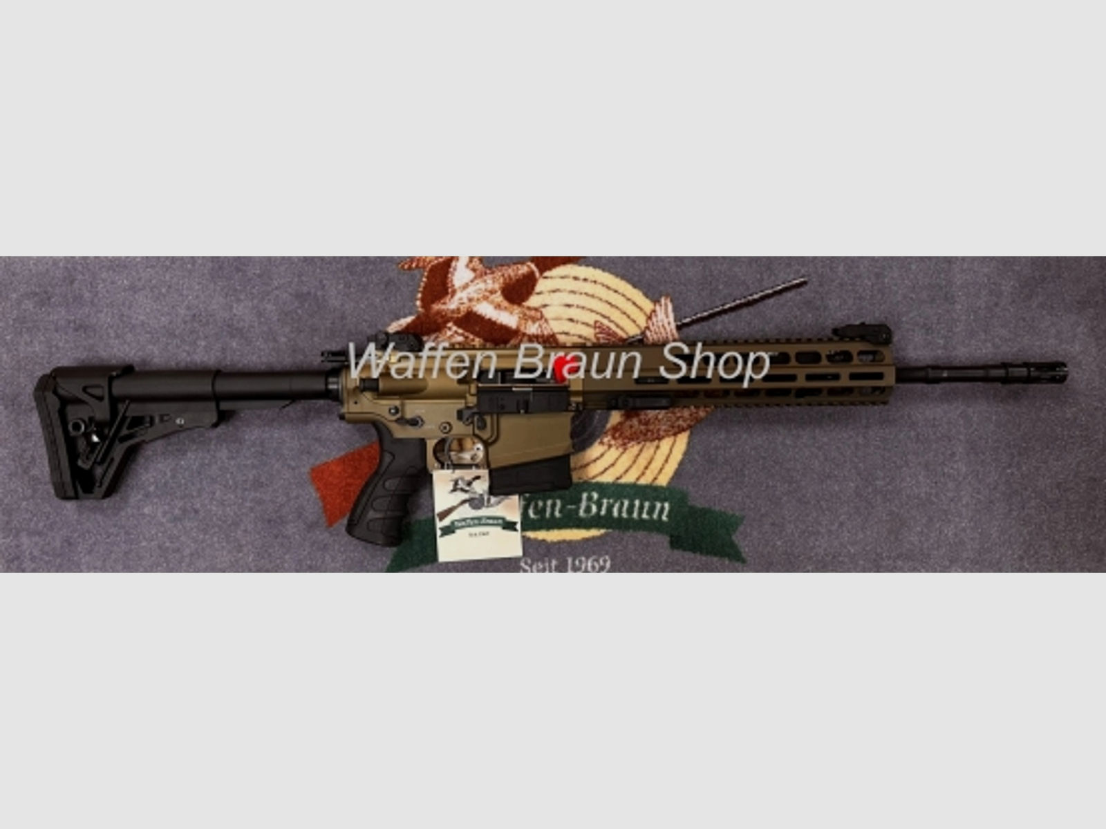 HAENEL CR308 16,65" Sand L.H. 308 Winchester 16,65 Zoll