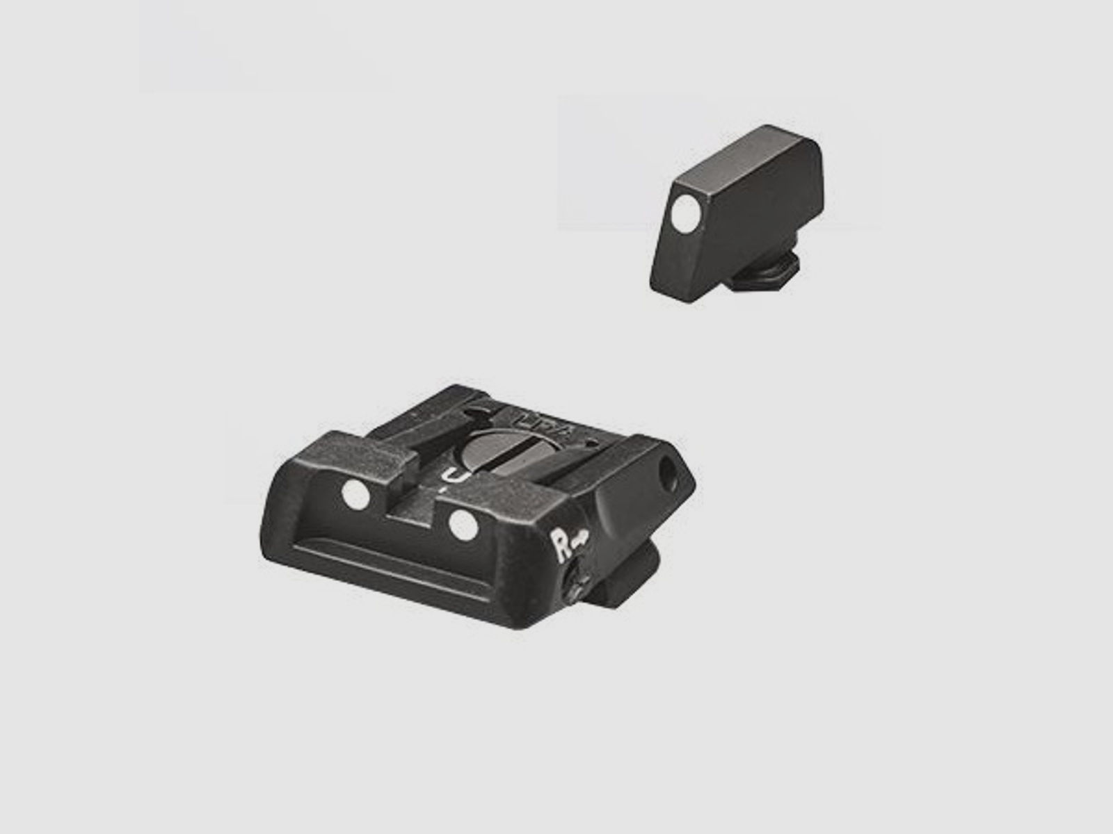 LPA SPR C-Visier 3-Dot weiß Glock 17-35/44