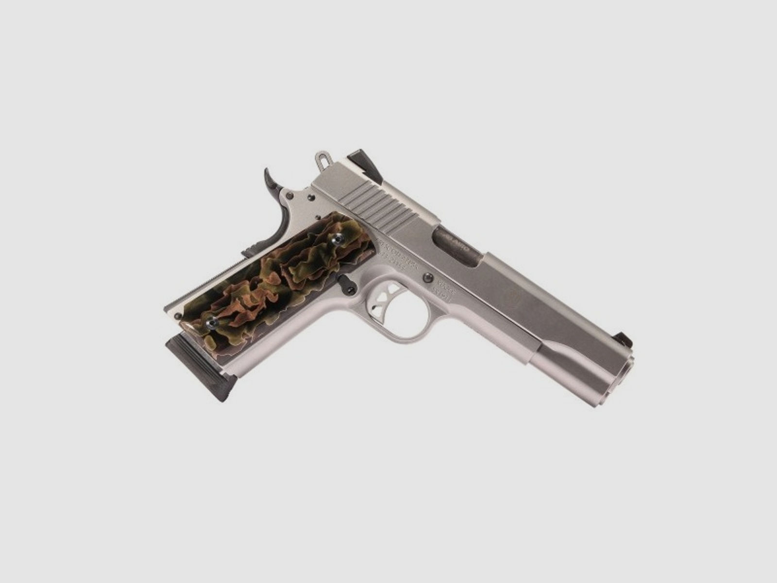 Pachmayr Griff Custom Alume braun Colt 1911