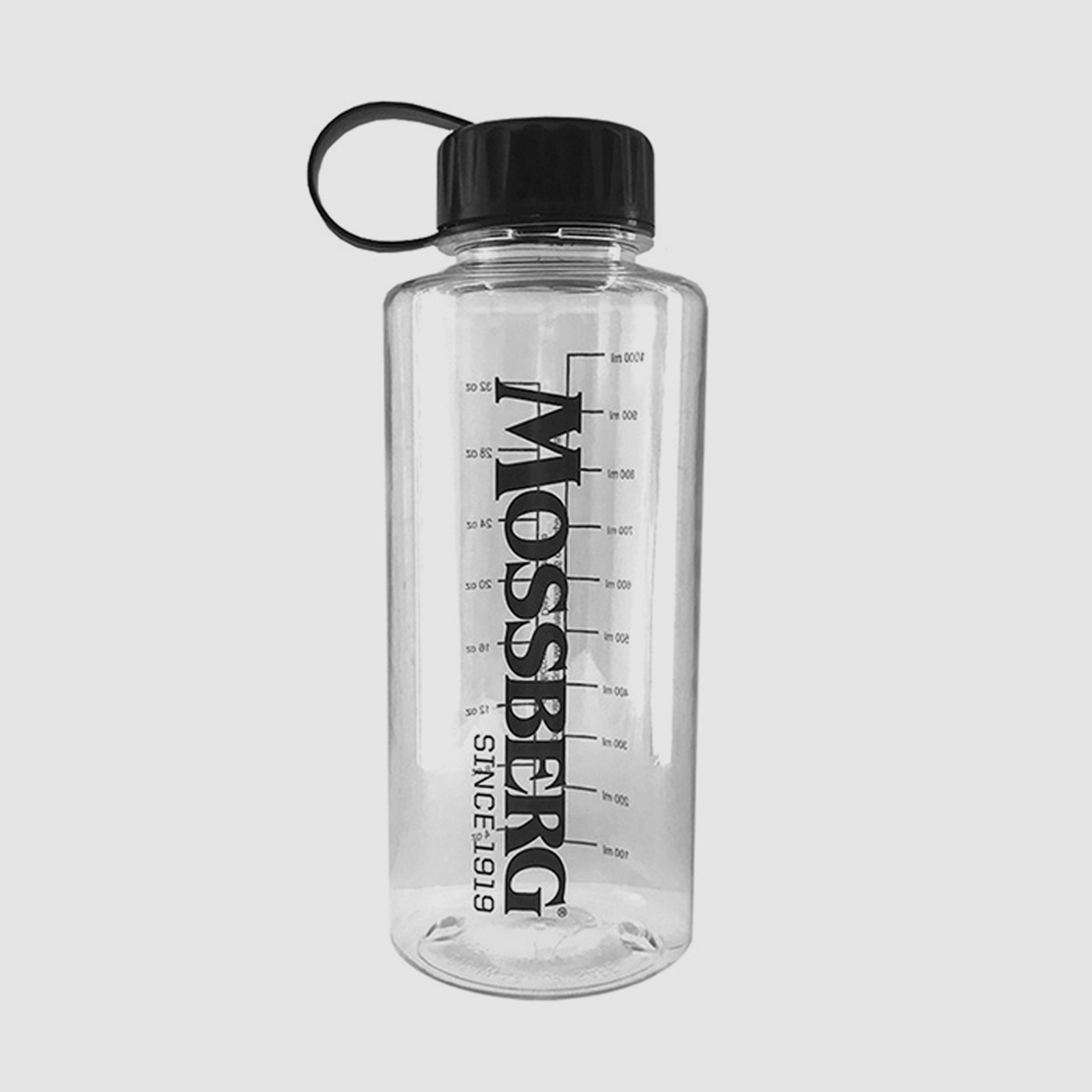 Mossberg Trinkflasche mit Logo 1000ml