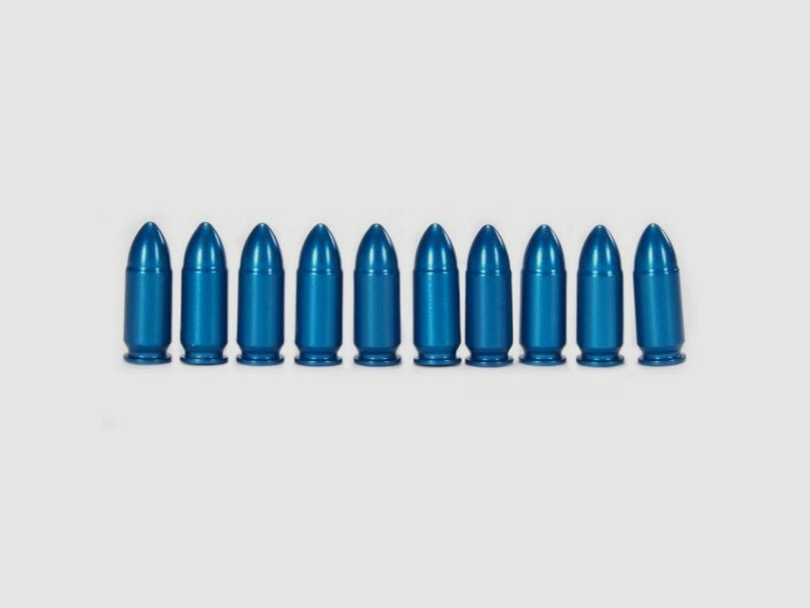 A-Zoom 10 Pufferpatronen 9mmLuger Blau
