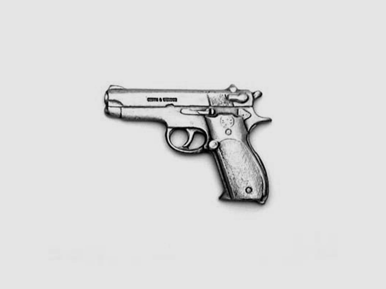 Smith & Wesson Anstecker SW Pistole M39