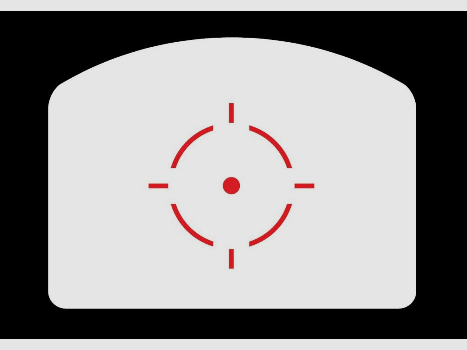 Trijicon RMR HD Red-Dot 1.0/55MOA Black