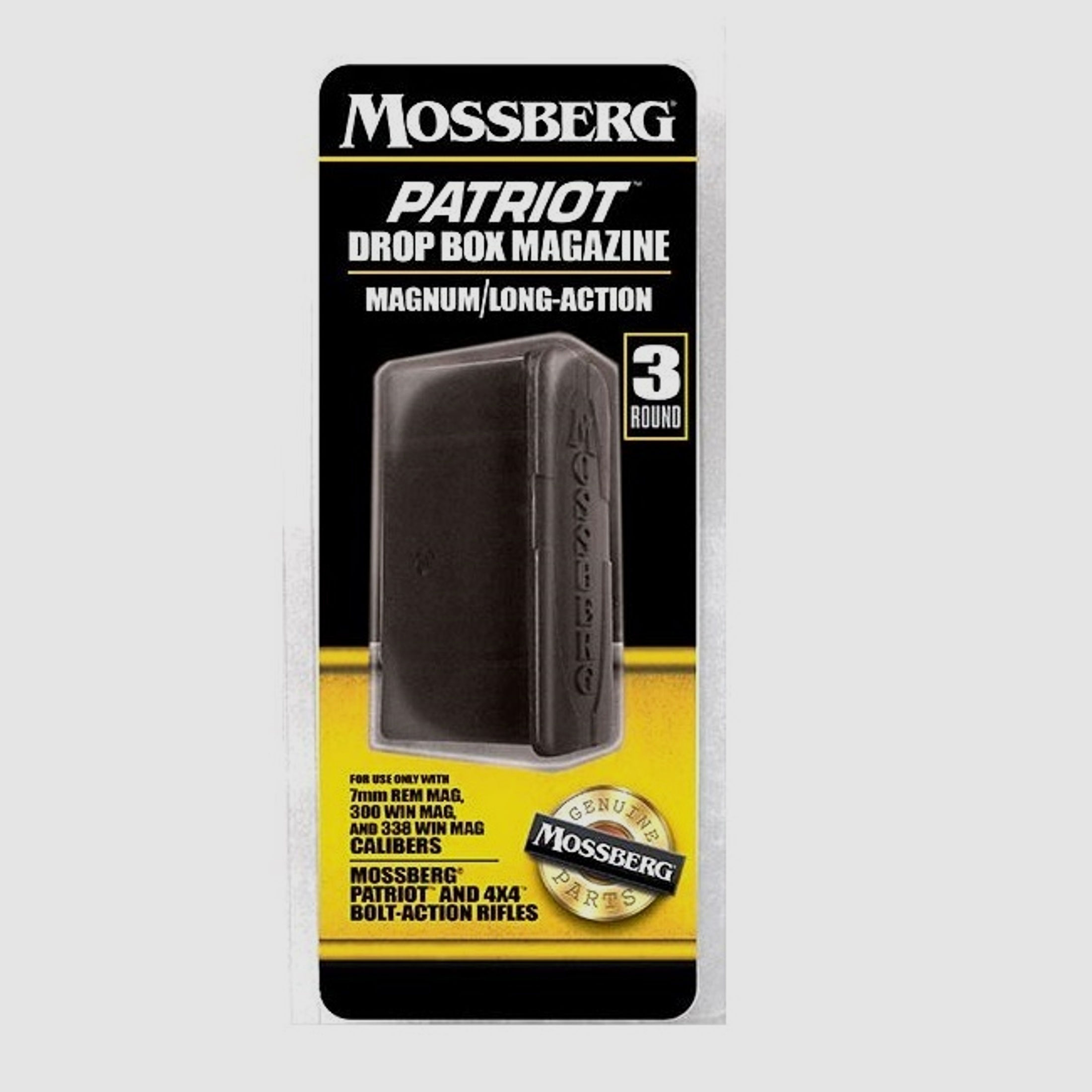 Mossberg Magazin 3 Patronen Patriot/4x4 Long