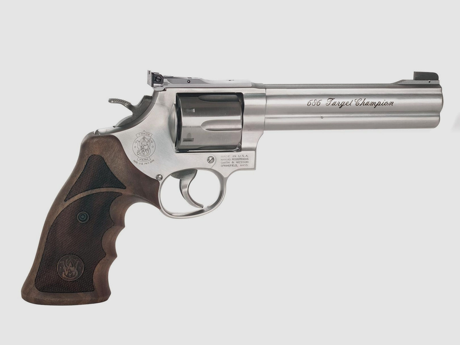 Revolver || Smith & Wesson Mod. 686 Target Champion .357Mag matt, Kaliber .357Mag
