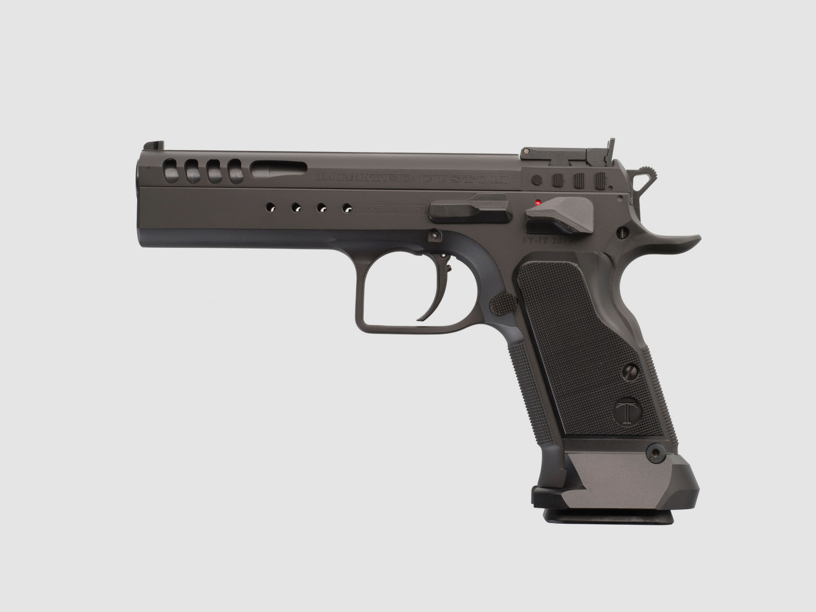 Tanfoglio T97L Limited HC Custom 5" BB, black 9x19, Kaliber 9mmLuger || Pistole