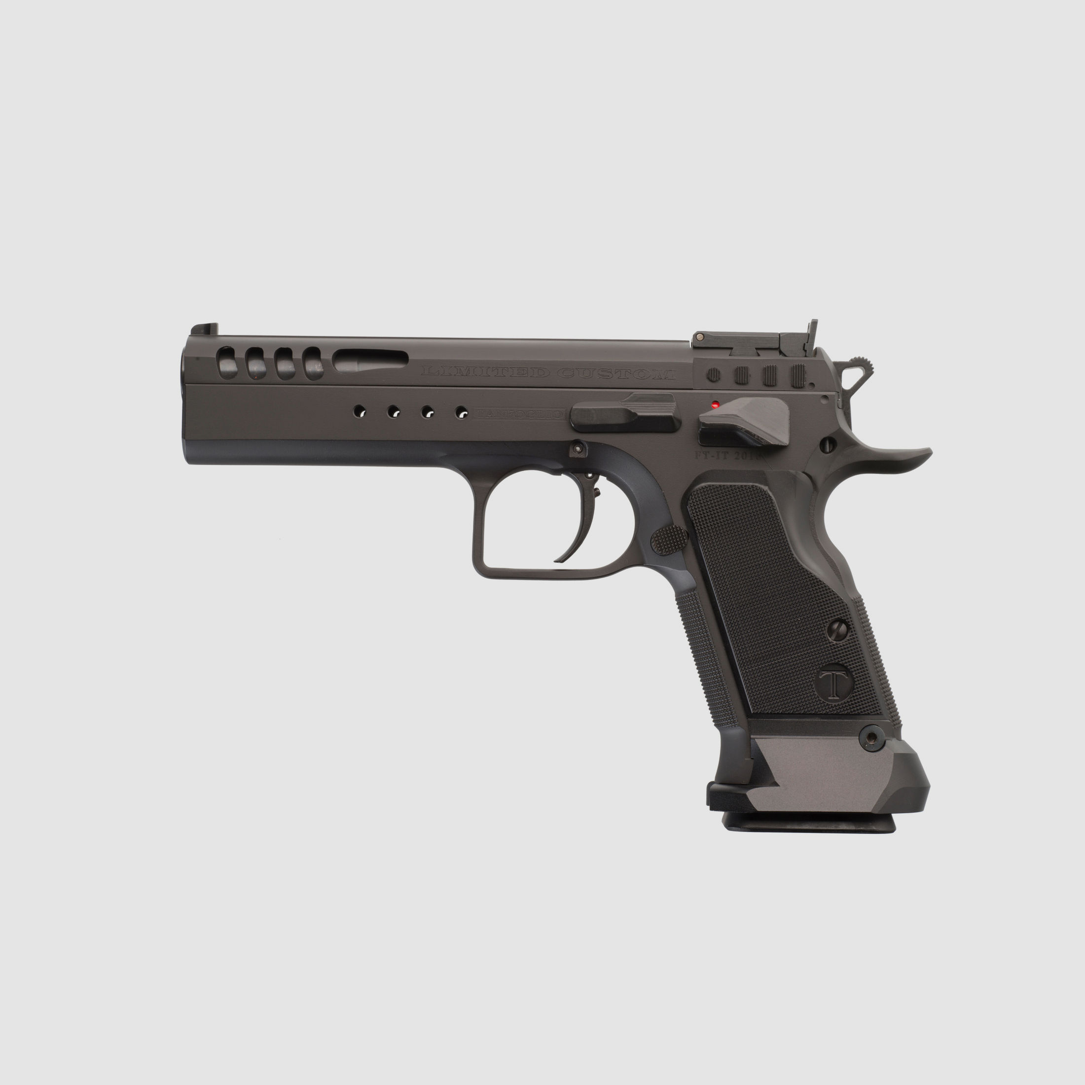 Tanfoglio T97L Limited HC Custom 5" BB, black 9x19, Kaliber 9mmLuger || Pistole